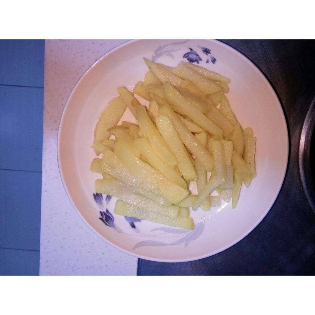 烤土豆条