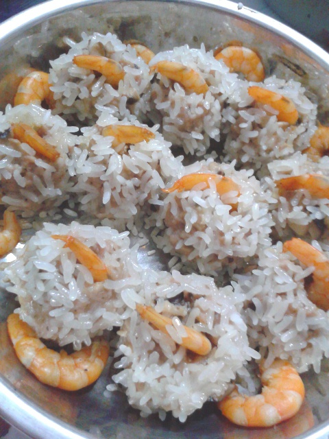 虾仁珍珠小丸子