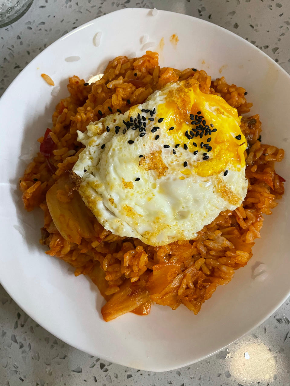 升级版辣白菜炒饭😭姜食堂同款🌟泡菜饭开出了p.o 斯密达