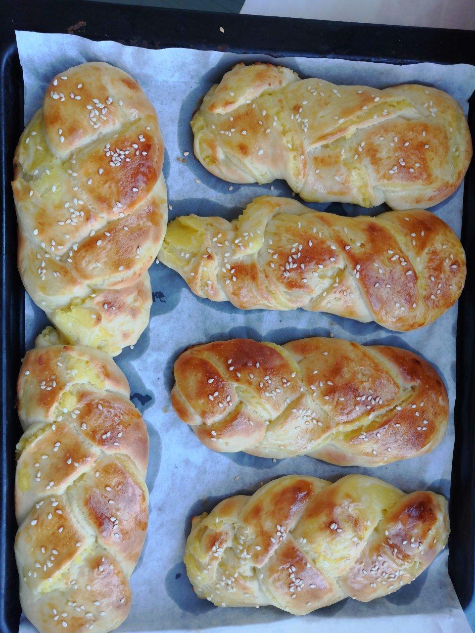 椰蓉奶排包（无黄油低卡版）