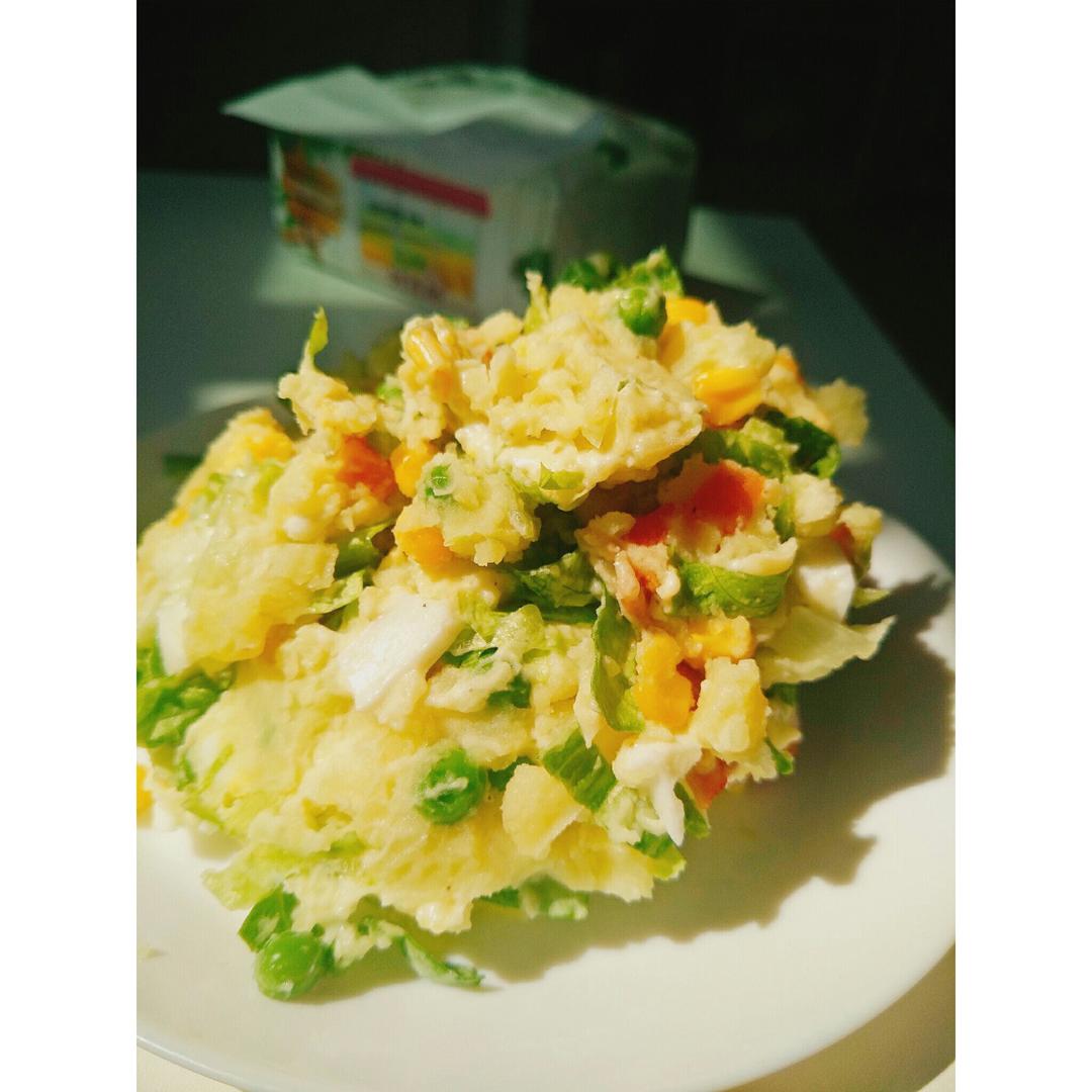 简单的土豆泥沙拉～