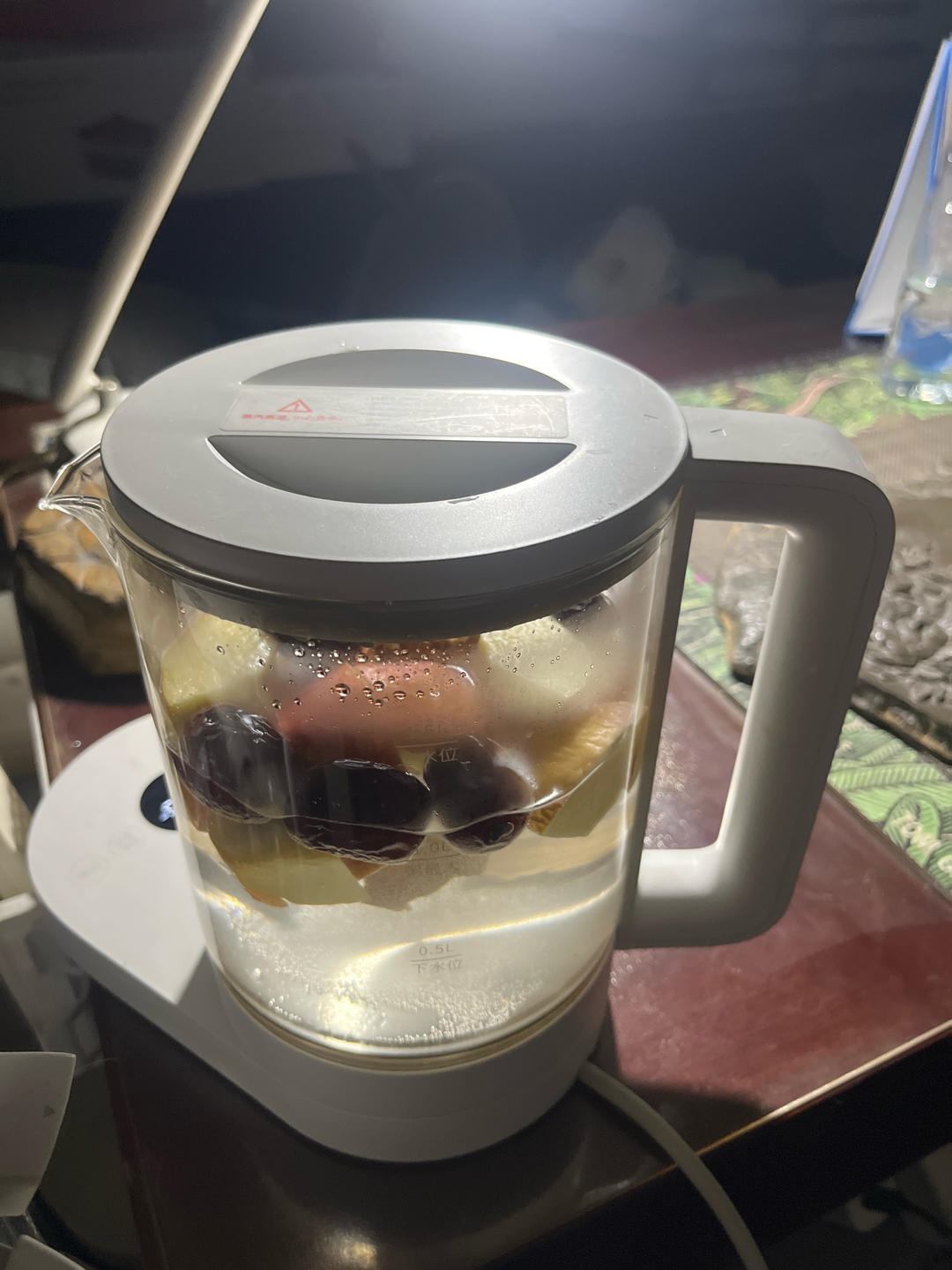 苹果红枣黄芪水
