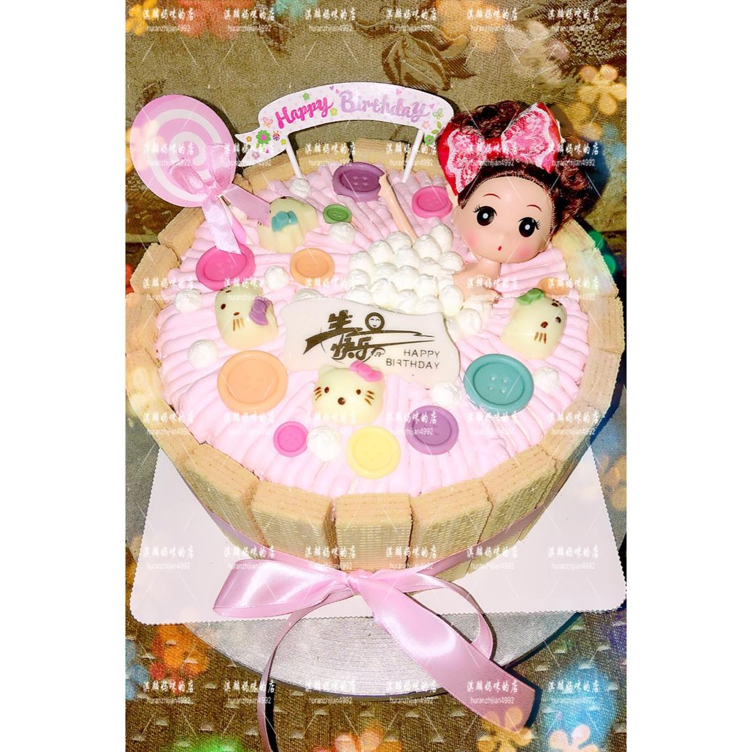 抹面裱花手残星人也能做好的奶油水果蛋糕！