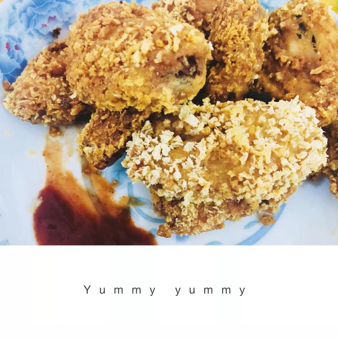香辣炸鸡翅