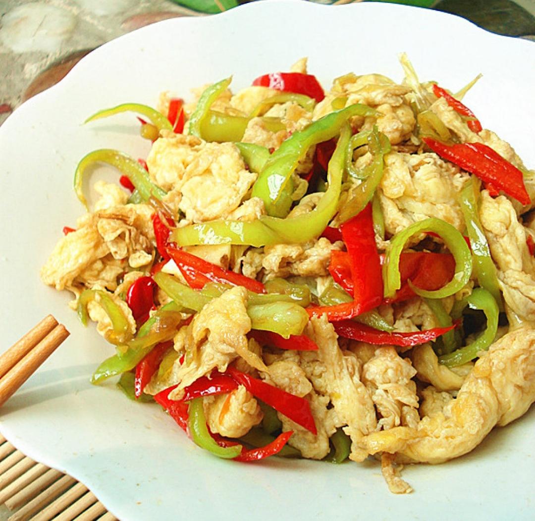 辣椒炒鸡蛋的做法