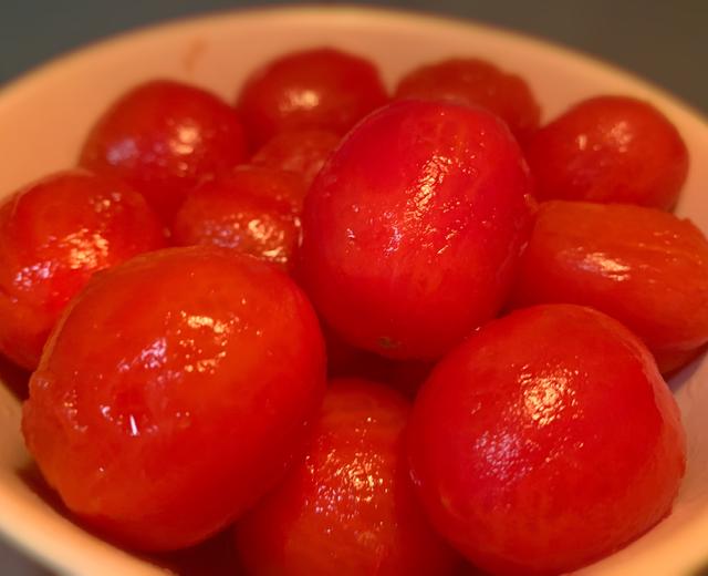 （冰镇）凉拌小番茄🍅的做法