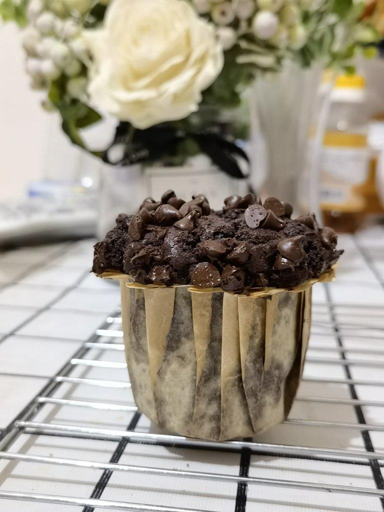 在家做巧克力蘑菇头麦芬蛋糕🍫