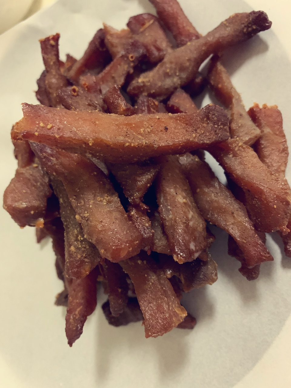 低卡食谱——五香猪肉条的做法