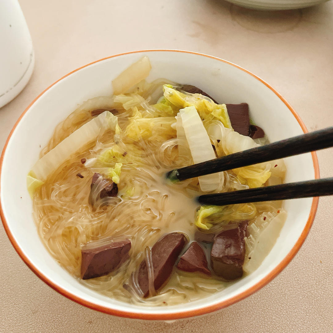 羊血粉丝汤
