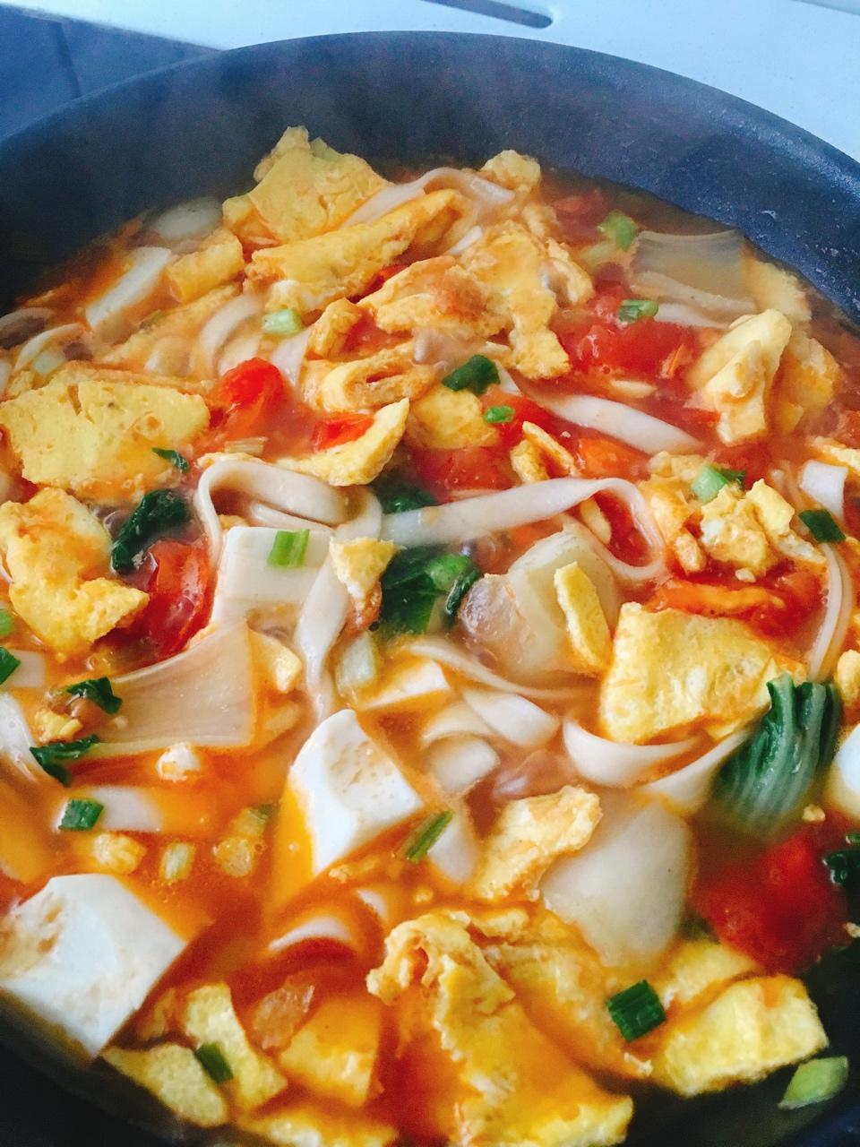 超级入味好吃的番茄鸡蛋面