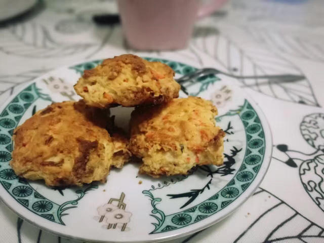 蜂蜜胡萝卜软曲奇