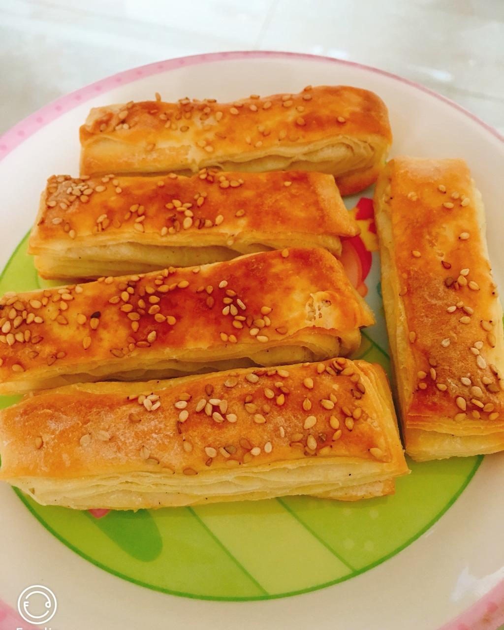 子燕做的香掉牙千层饼