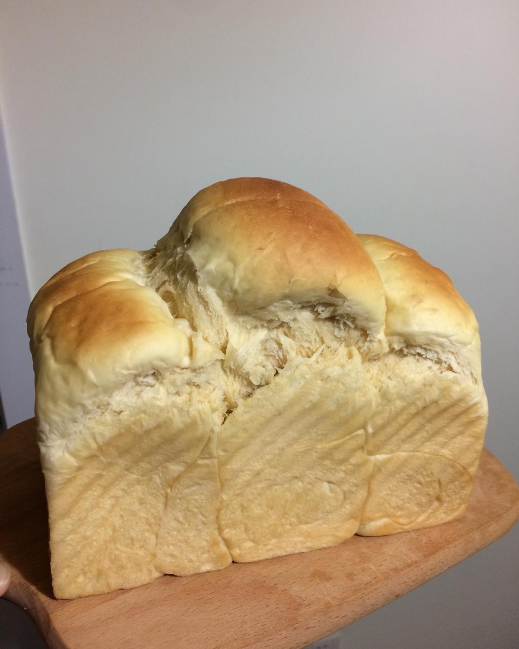 老面包土司！（普通面粉，植物油也可以做出好面包！小时候的味道。。。）