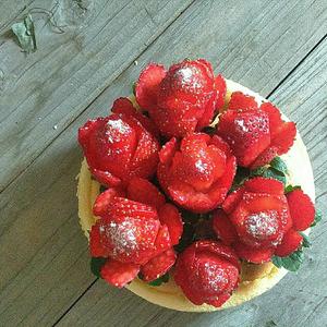 草莓花——百搭款的做法 步骤7