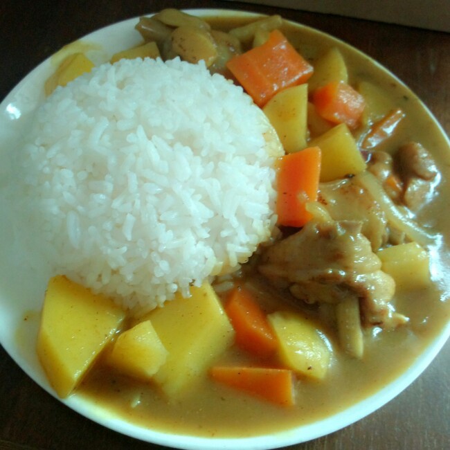 咖喱鸡肉饭