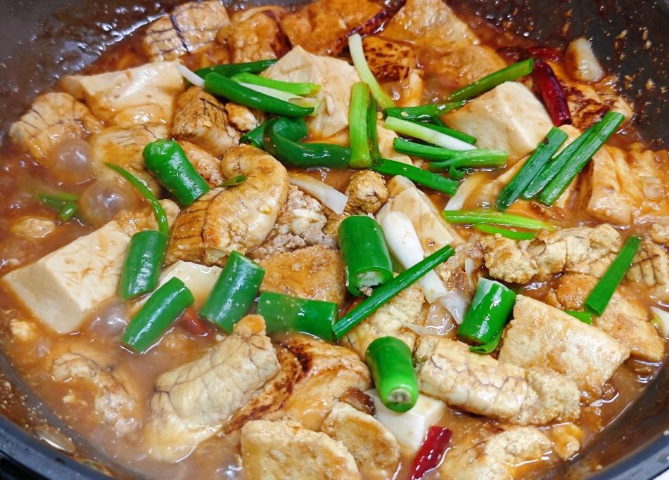 鱼籽烧豆腐