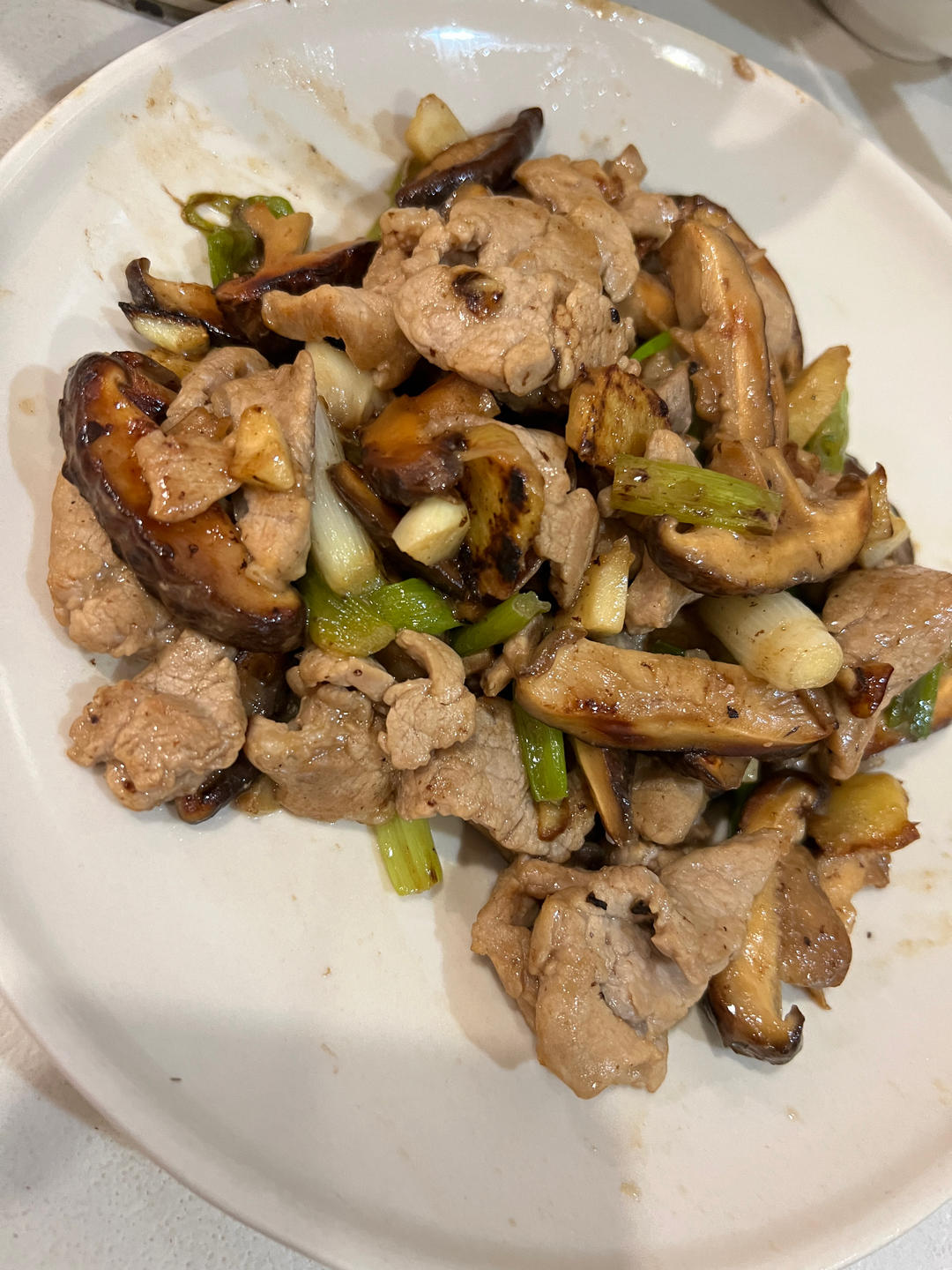 香菇炒肉