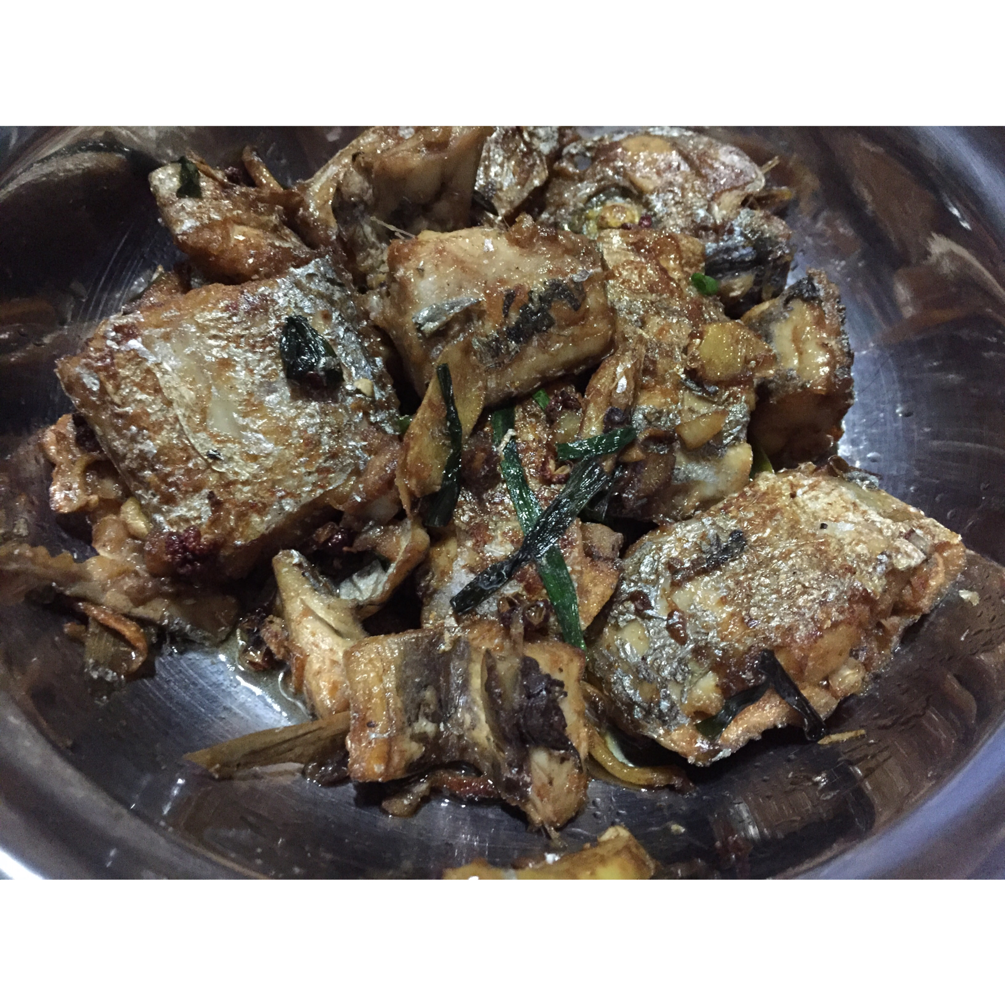 红烧带鱼（少油版）