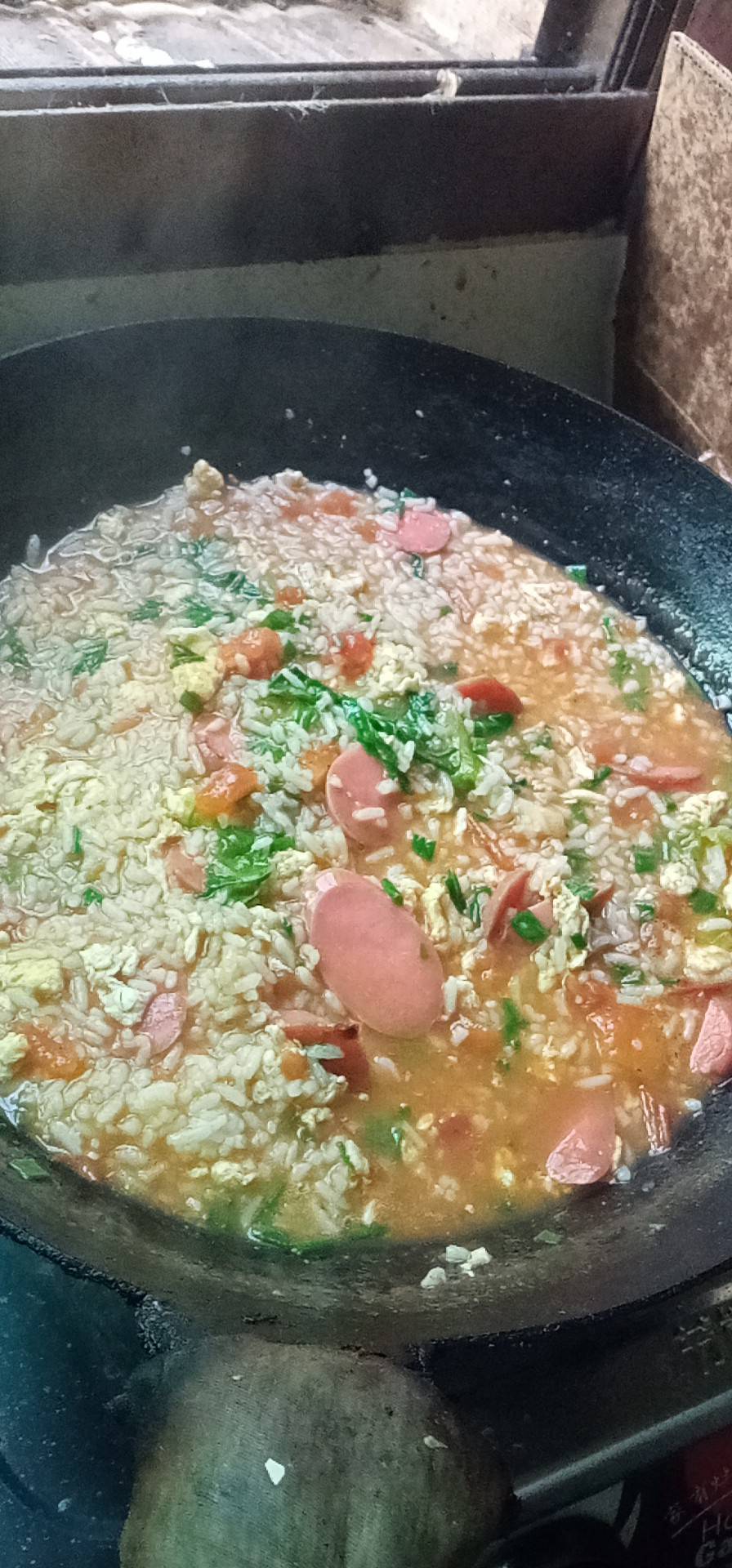 蕃茄浓汤烩饭