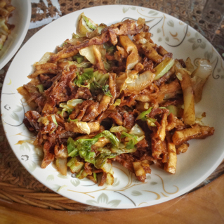 素炒饼