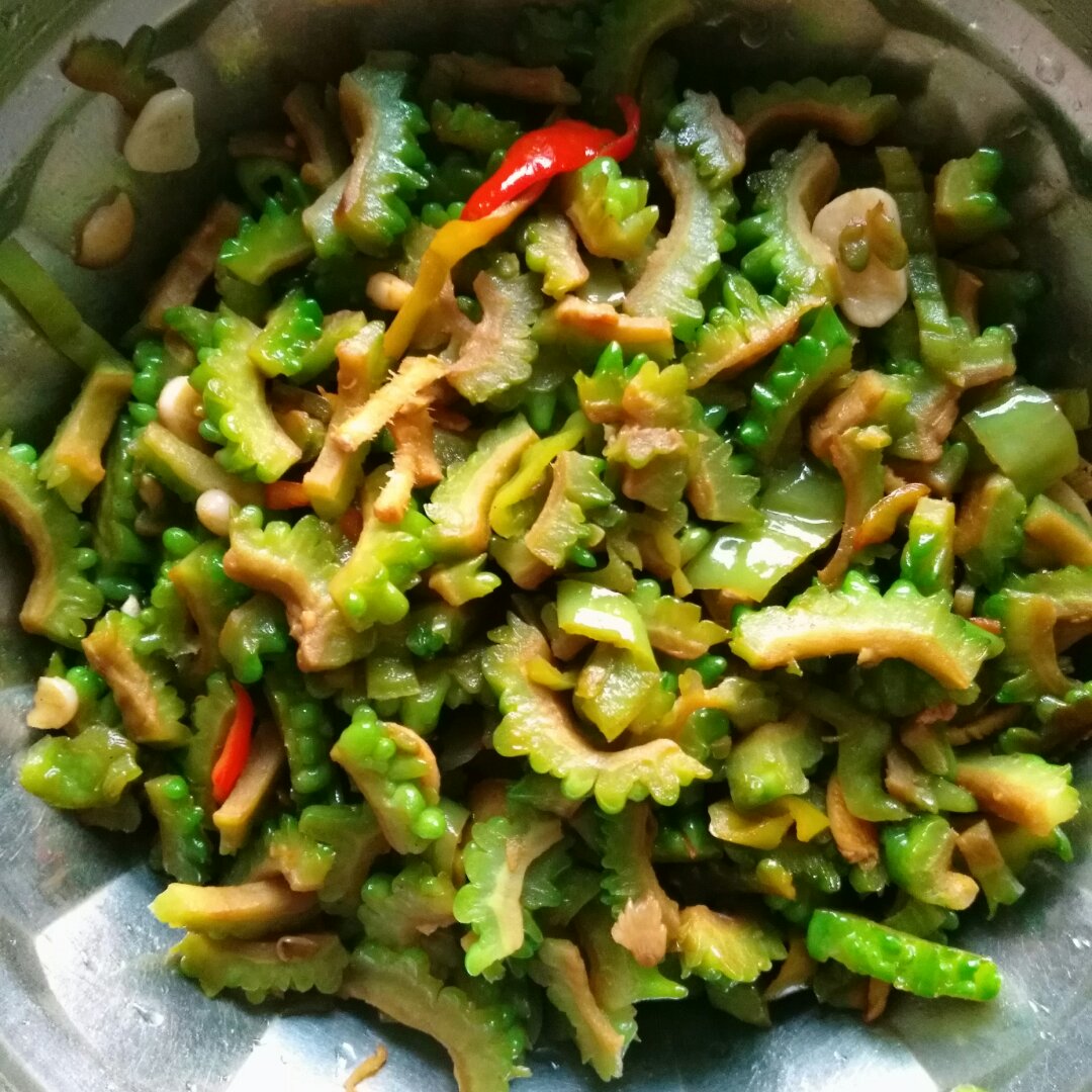 清炒苦瓜