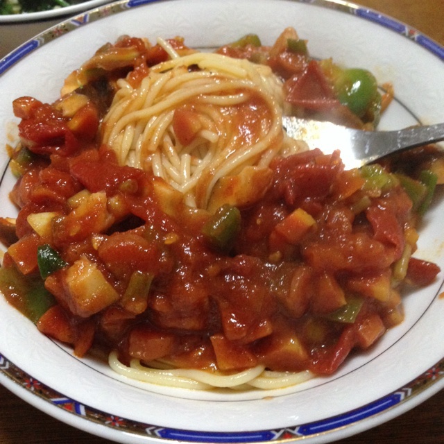 肉酱五彩螺丝粉