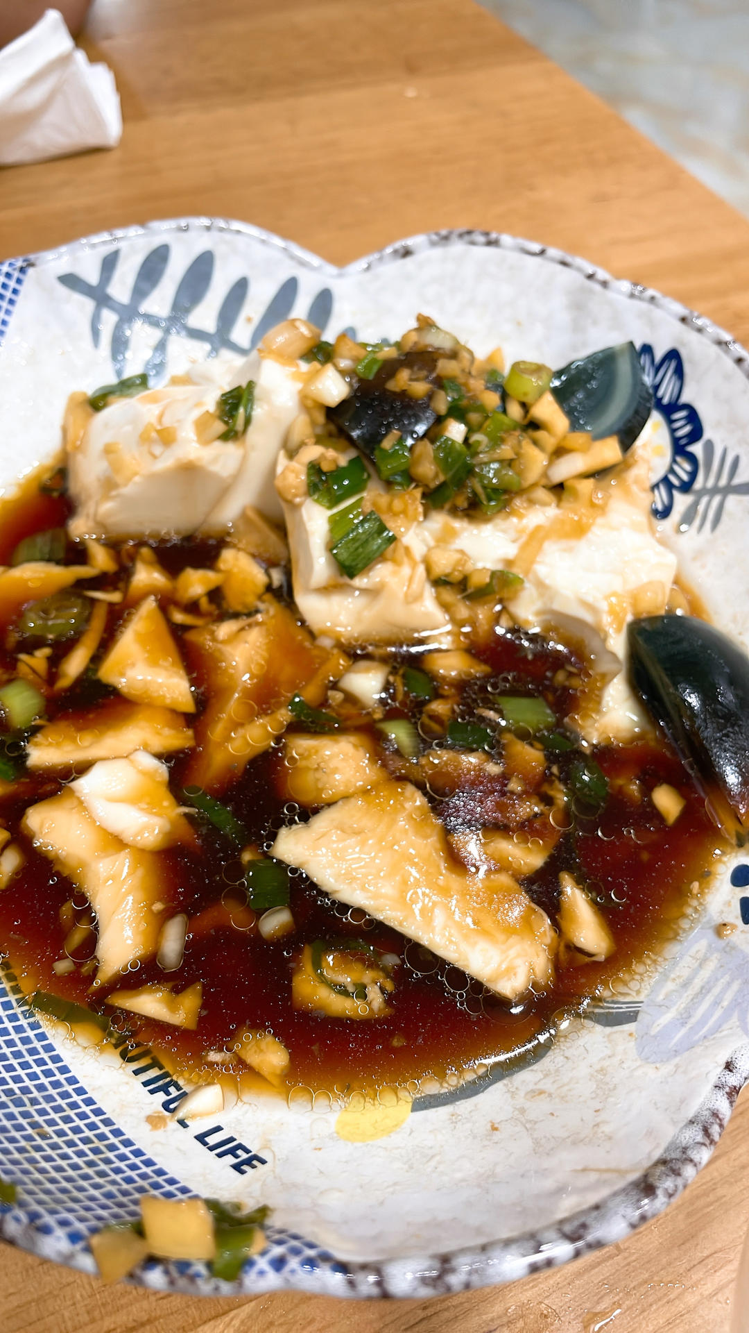 【最佳CP～】凉拌皮蛋豆腐✨