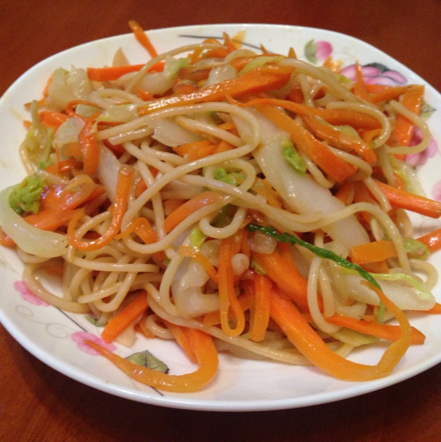 中式炒意面