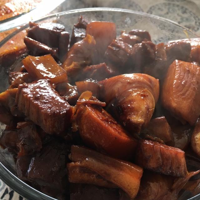 堂妈小厨——笋子烧肉