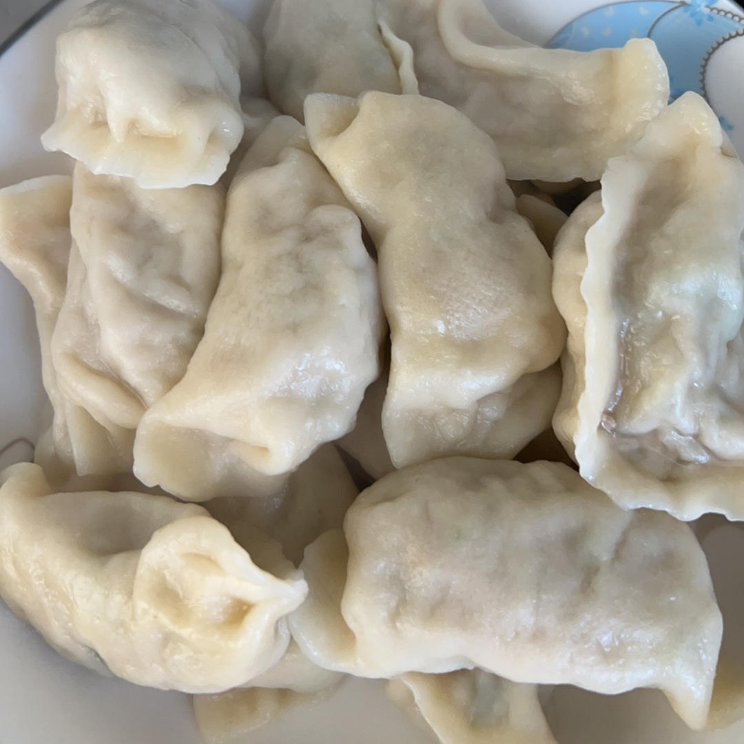 猪肉青萝卜馅饺子