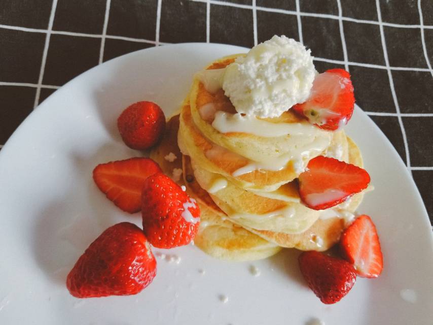 乳清松饼「消耗乳清」