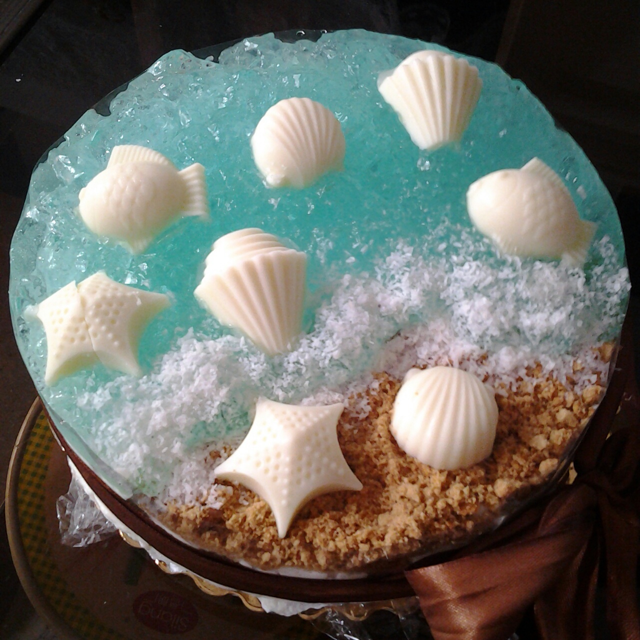 海洋酸奶慕斯蛋糕