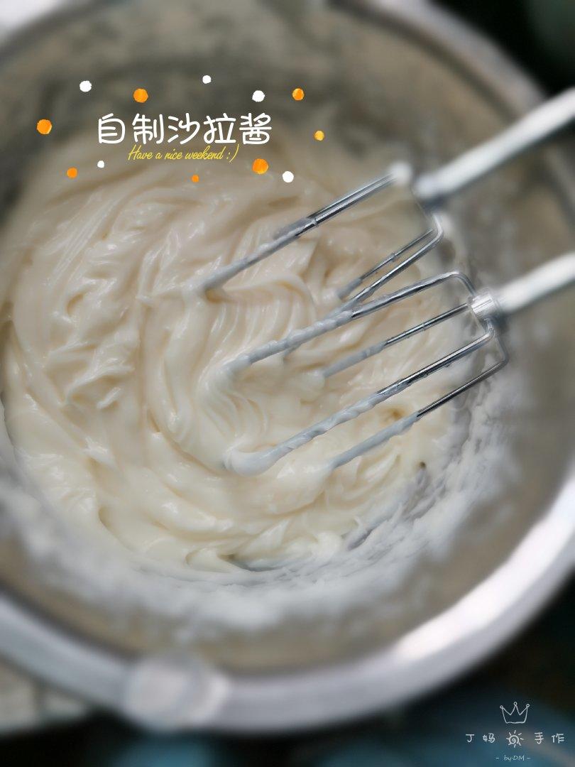 不腥不腻沙拉酱（含杀菌工艺），十分钟搞定，比买的好吃十倍！