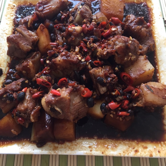 豉椒蒸土豆排骨