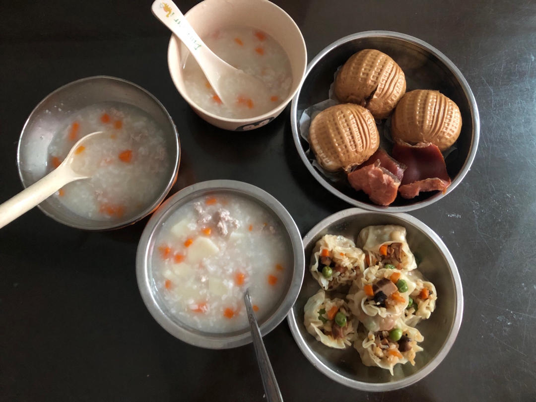 养生补气的淮山瘦肉粥