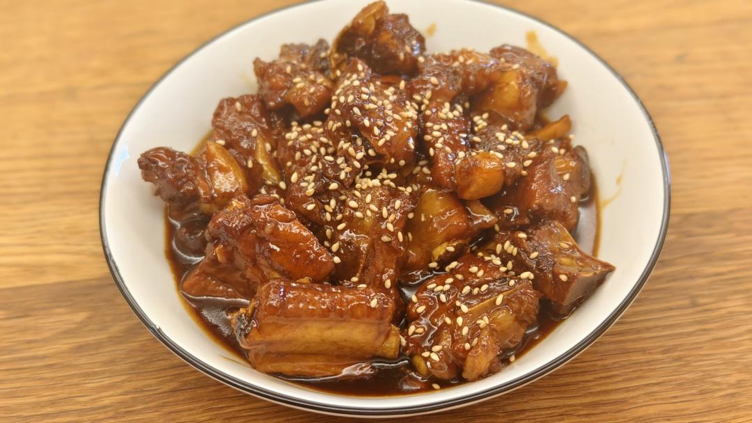 酸酸甜甜的梅子酱排骨