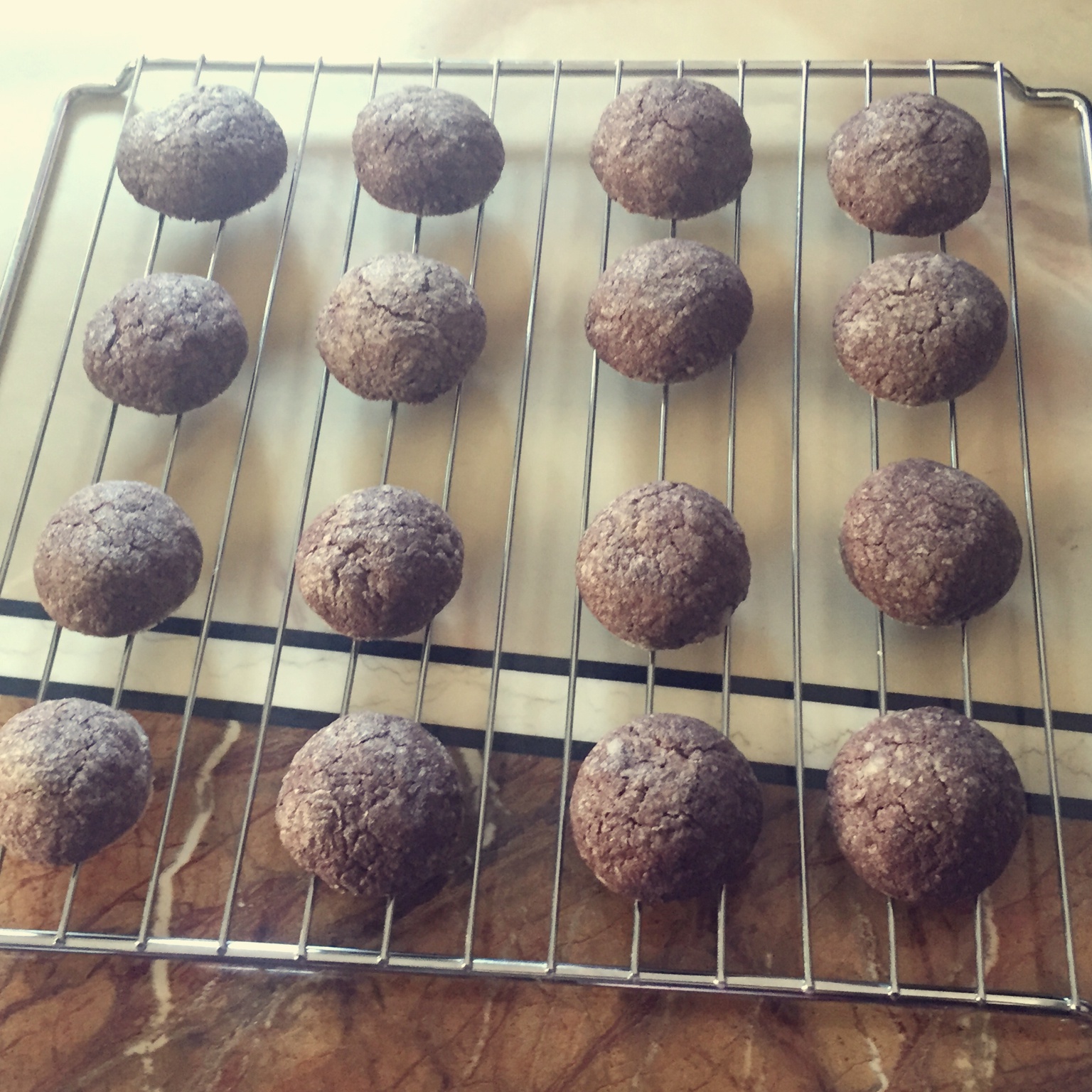 巧克力裂纹曲奇