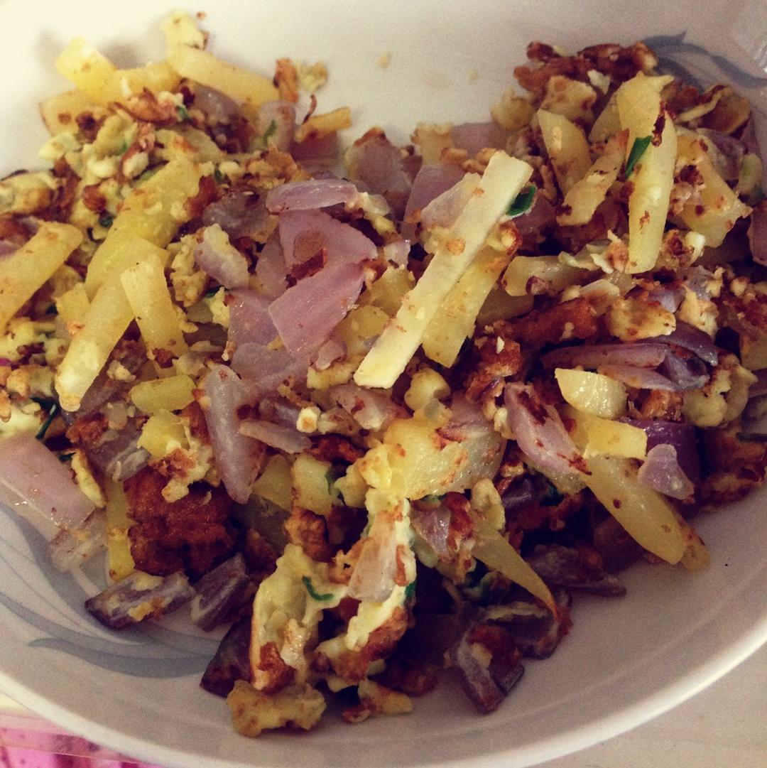 土豆洋葱煎饼