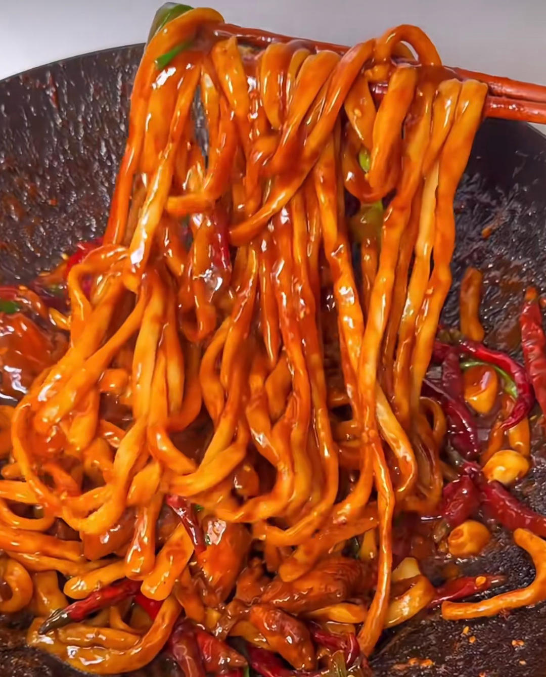 辣子鸡拌面（粉～主食）