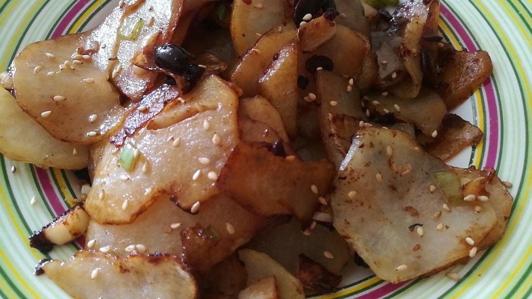 干锅土豆片