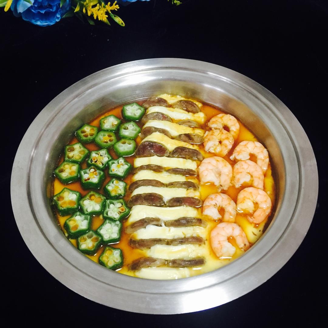 金沙虾仁蒸蛋#秋季保胃战#