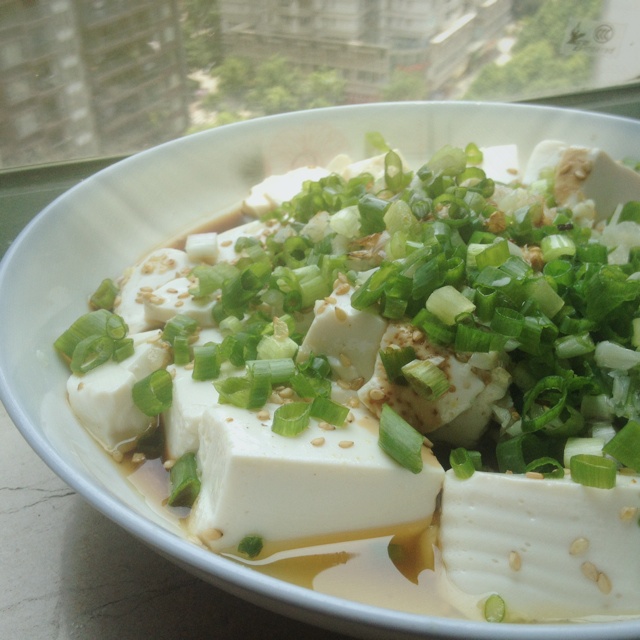 小葱拌豆腐