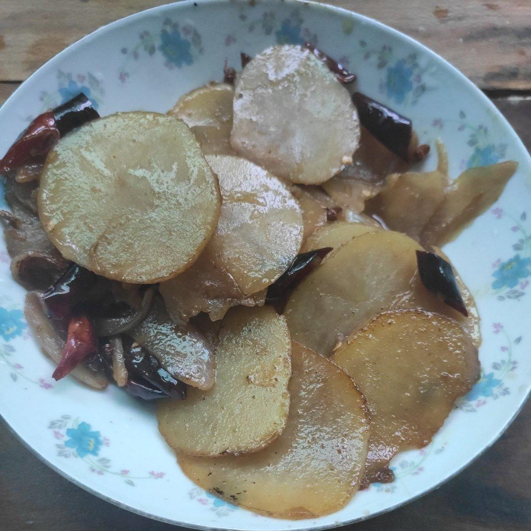 干锅土豆片（麻辣味，非油炸）