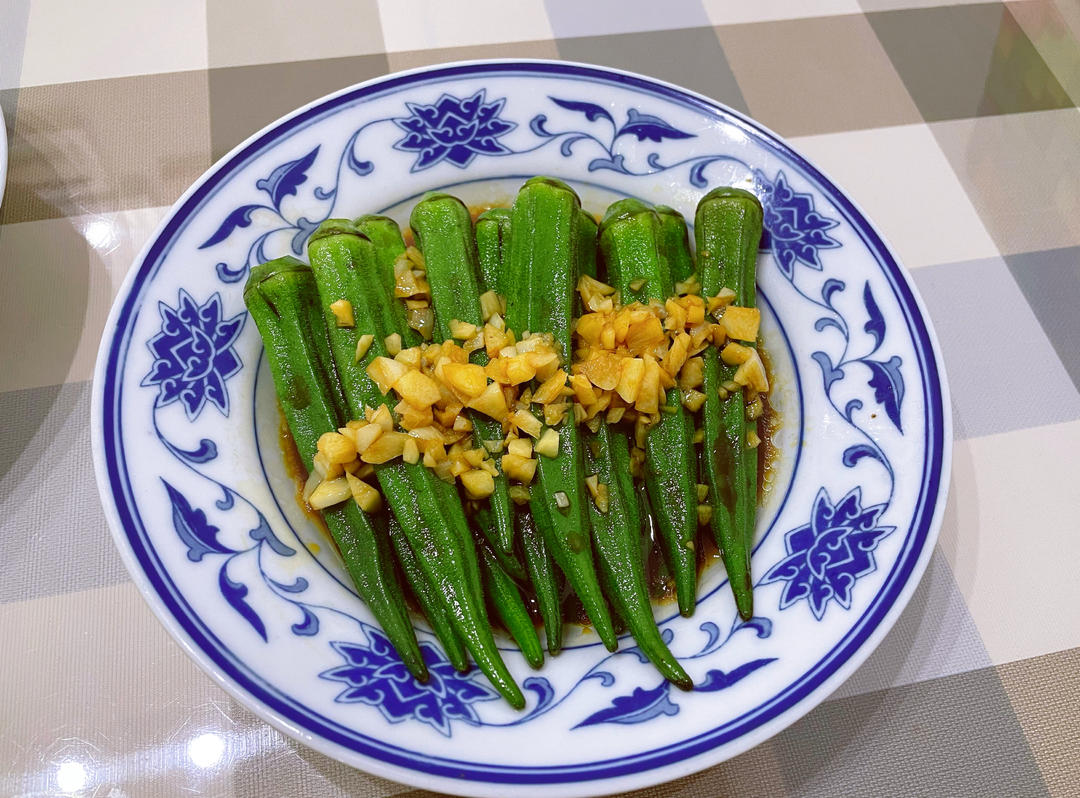 蒜蓉秋葵