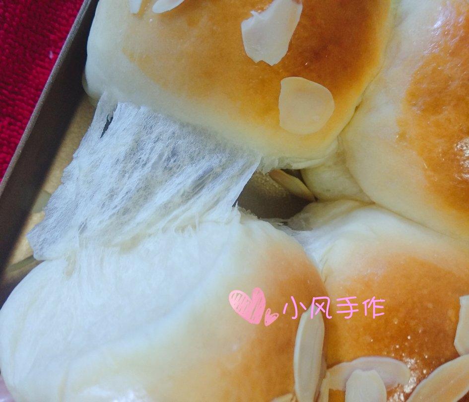 鲜奶油小餐包（一次发酵）