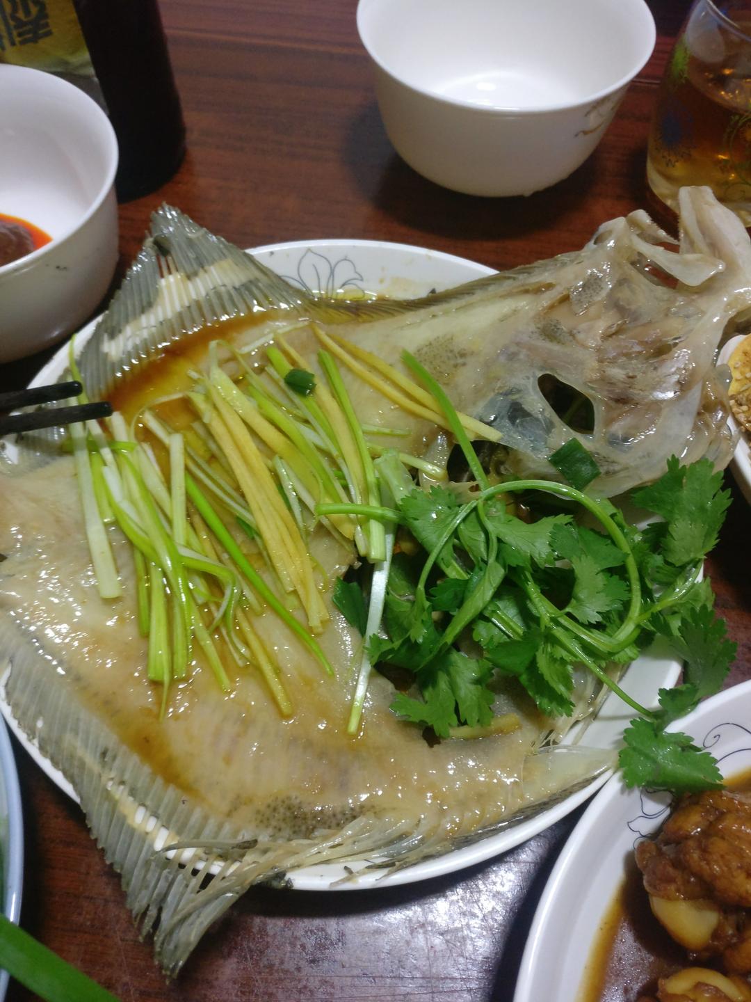 清蒸多宝鱼
