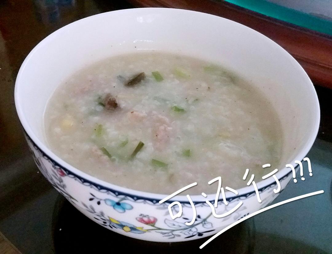 皮蛋瘦肉粥 Pidan & Pork Rice Soup