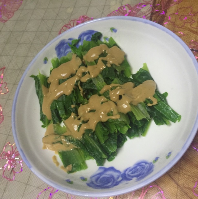 麻酱油麦菜