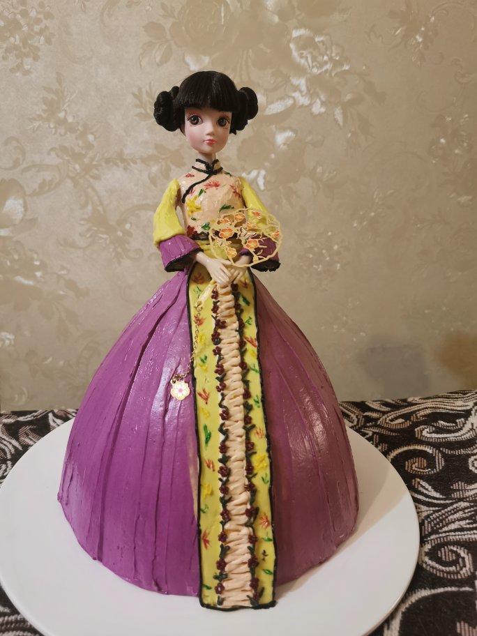 芭比娃娃蛋糕胚子