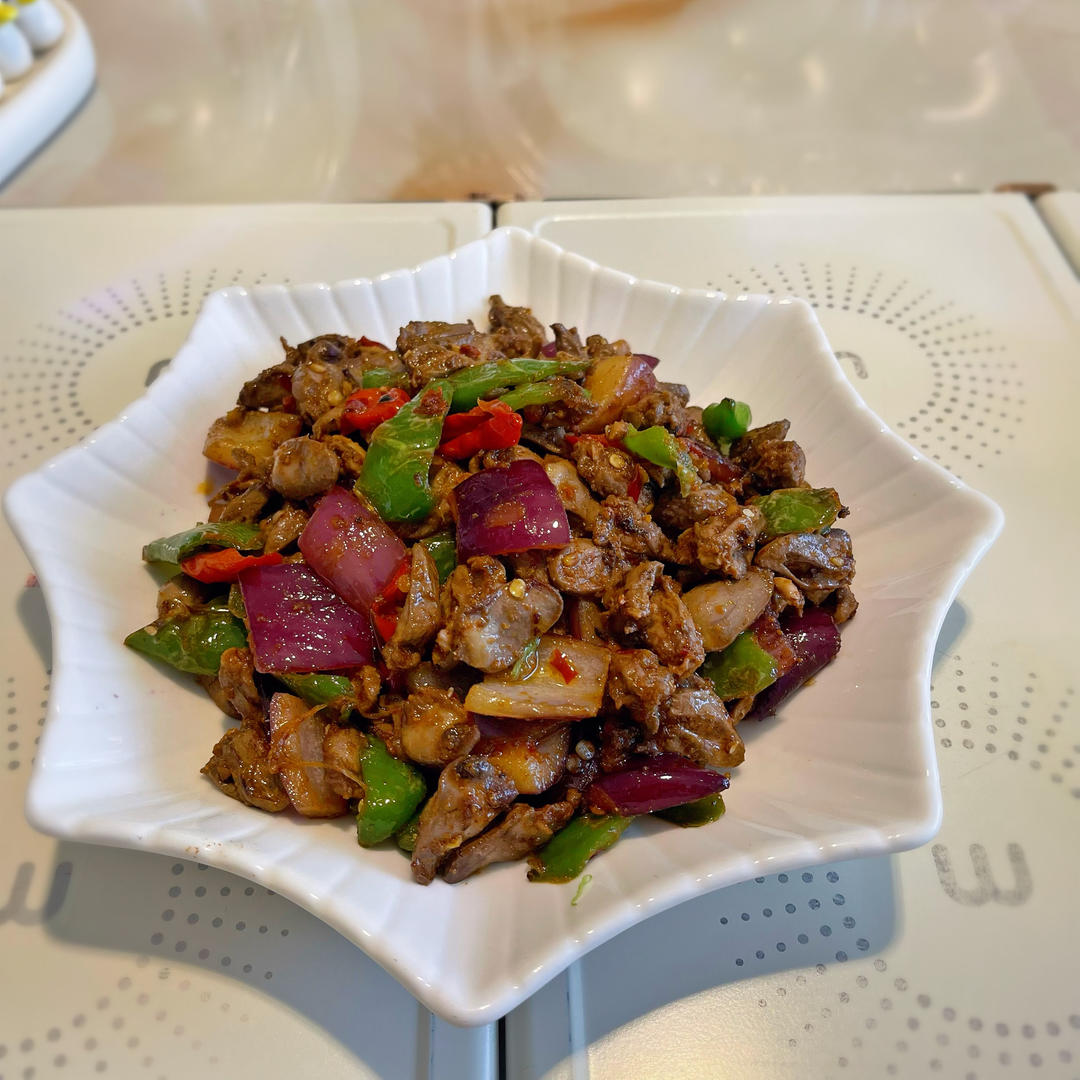 [原创] 比烧烤店还好吃的孜然鸡心
